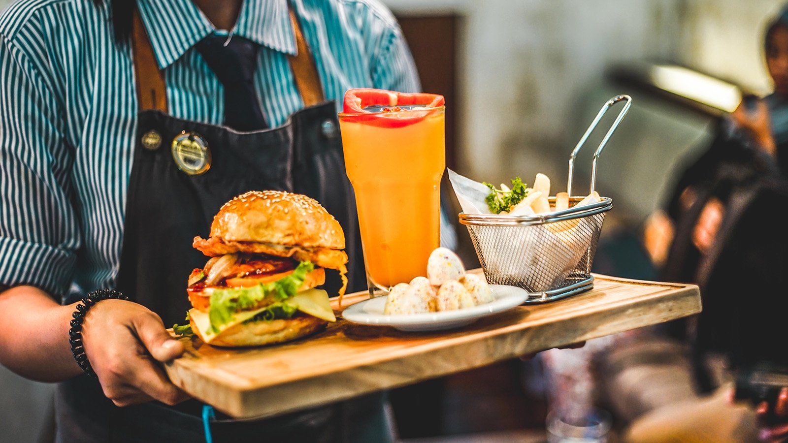 Waiting staff tips